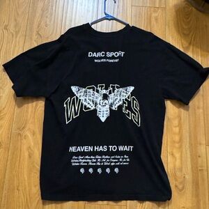 DARC SPORT - BLACK T SHIRT - SHORT SLEEVE - SIZE LARGE